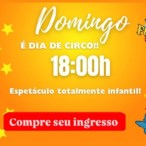 FUXIQUINHO CIRCO SHOW 18:00H - 01/06/25 | Natal