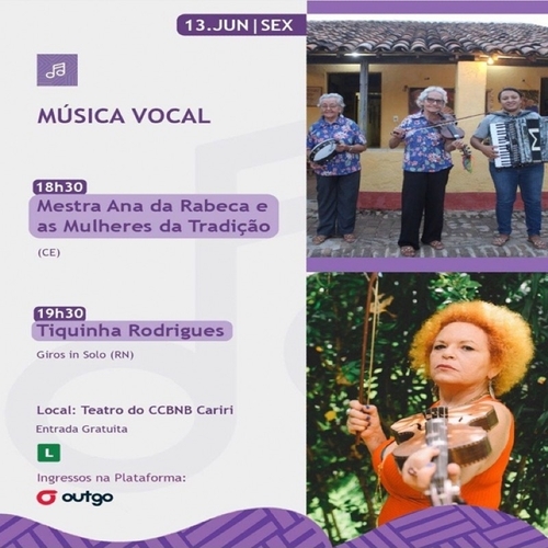 Mestra Ana da Rabeca e as Mulheres da Tradição | Tiquinha Rodrigues  - 13/06/25 | Juazeiro do Norte