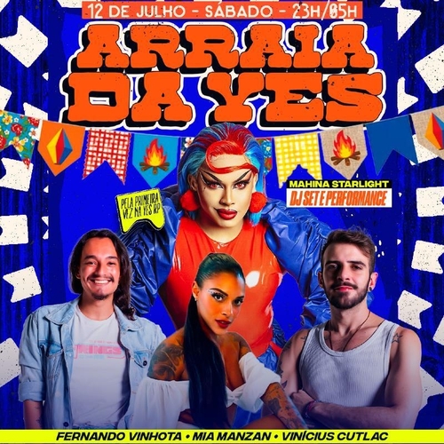 ARRAIÁ DA YES - SÁBADO OPEN BAR - 12/07/25 | Ribeirão Preto