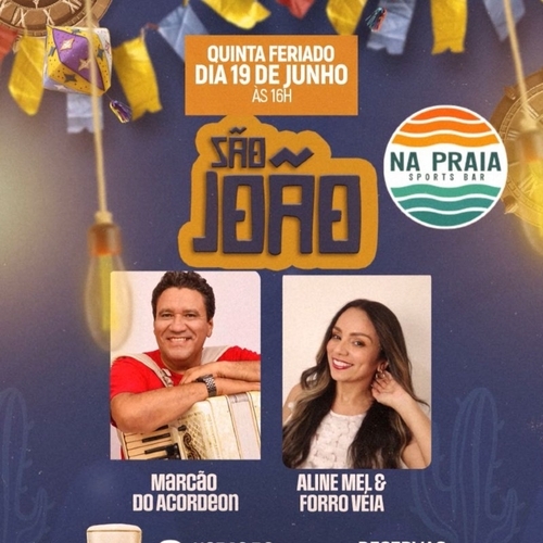 São João no Na Praia - 19/06/25 | Fortaleza