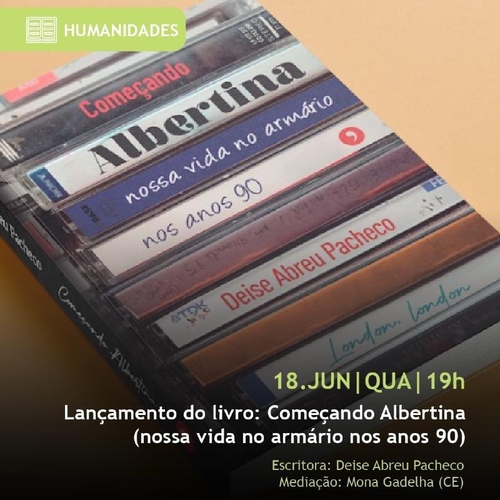 Lançamento do livro: Começando Albertina  - 18/06/25 | Fortaleza