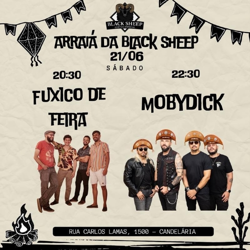 Arraiá da Black Sheep - 21/06/25 | Natal