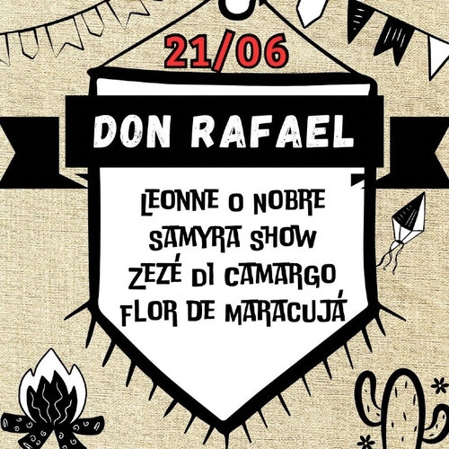 SÁBADO - 21/06 - DON RAFAEL - ARRAIÁ DO POVO 2025 - 21/06/25 | Aracaju
