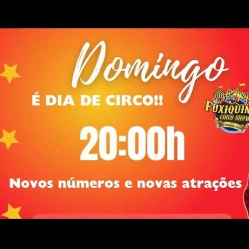 FUXIQUINHO CIRCO SHOW 20:00H - 21/06/25 | Natal