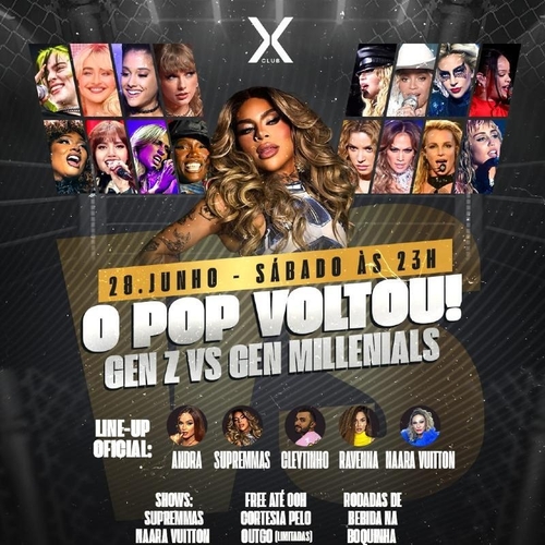 O POP VOLTOU - GEN Z VS GEN MILLENIALS - 28/06/25 | Fortaleza