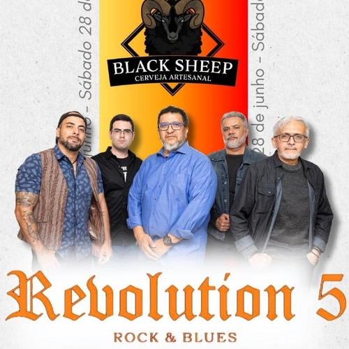 Revolution 5 na Black Sheep  - 28/06/25 | Natal