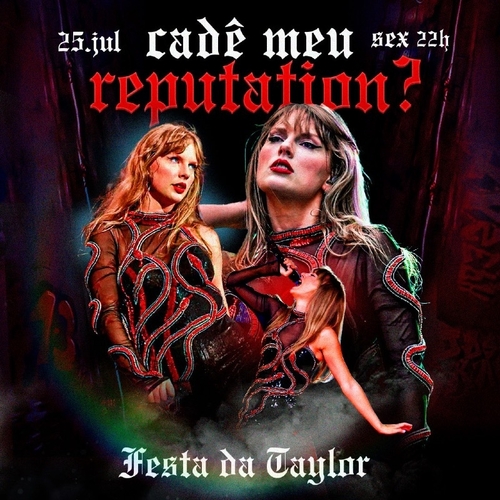 Festa da Taylor - REPUTATION na Kat Klub - 25/07/25 | São Paulo