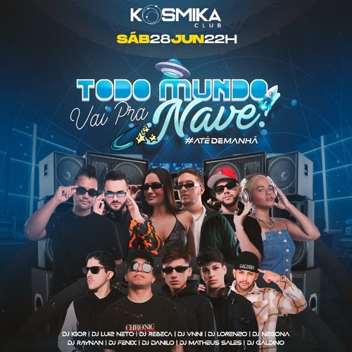 TODO MUNDO VAI PRA NAVE - 28/06/25 | Fortaleza