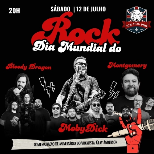 Dia mundial do Rock na Red Dog - 12/07/25 | Natal