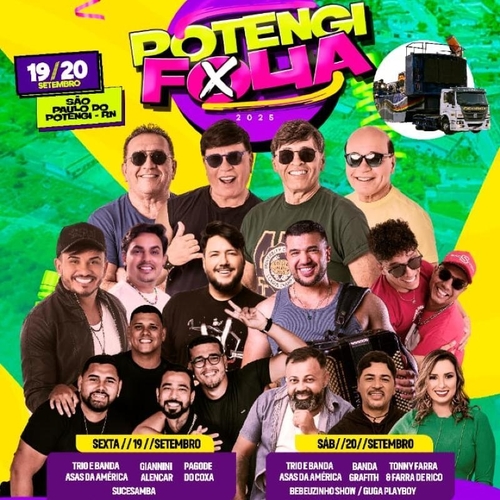 POTENGI FOLIA 2025 - 19/09/25 | São Paulo do Potengi