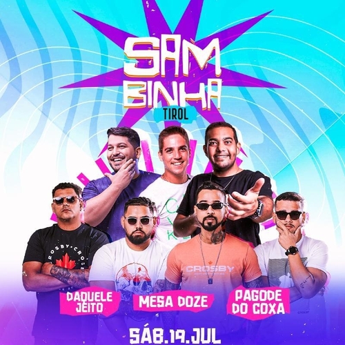 Sambinha Tirol julho - 19/07/25 | Natal