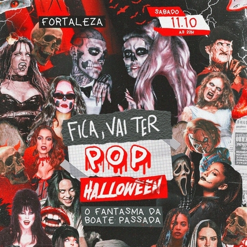 Fica, Vai Ter Pop! Halloween 2025 - 11/10/25 | Fortaleza
