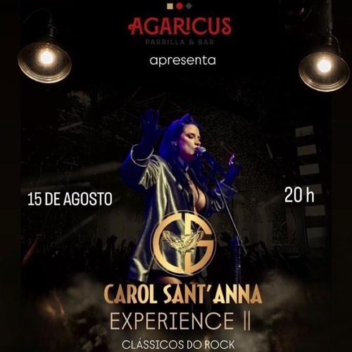 Carol SantAnna Experience II - Clássicos do Rock. - 15/08/25 | Natal