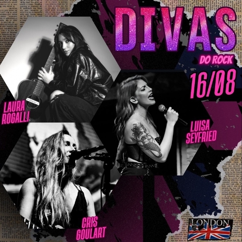 Divas do Rock (20:30 horário de abertura da casa) - 16/08/25 | Uberlândia 