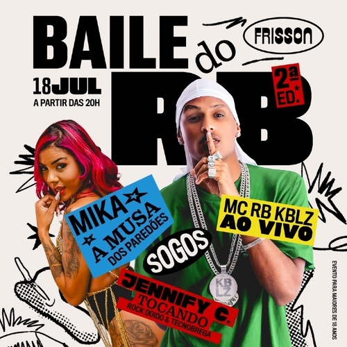 Baile do RB - 2a Edição - 18/07/25 | Natal