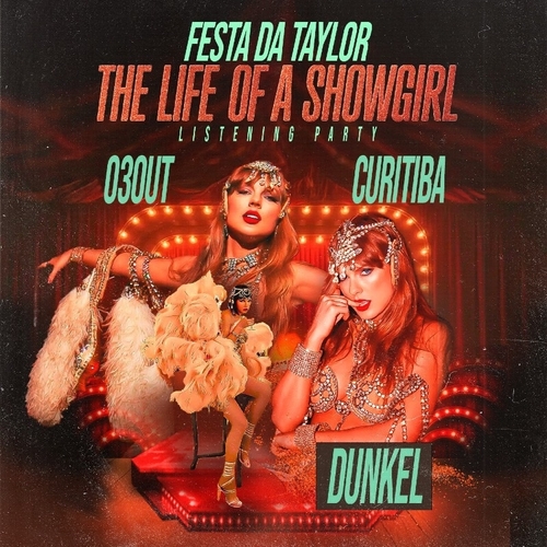 Festa da Taylor - The Life of Showgirl em Curitiba - 03/10/25 | Curitiba