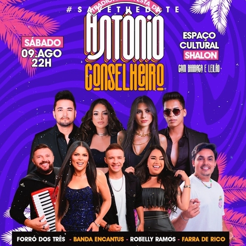 Festa de Antônio conselheiro  - 09/08/25 | São Miguel do Gostoso