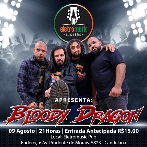 Bloody Dragon ao vivo no Eletromusic Pub - 09/08/25 | Natal
