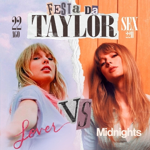 Festa da Taylor SP - Lover vs Midnights - 22/08/25 | São Paulo