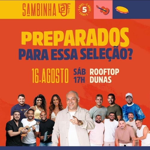 Sambinha na Laje - 16/08/25 | Natal