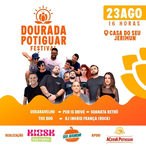 1 Festival da Dourada Potiguar - 23/08/25 | Natal