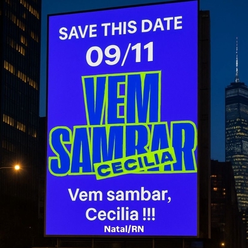 Vem sambar, Cecilia! - 09/11/25 | Natal