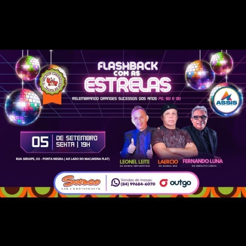 Flash Back com a Banda as estrelas  - 05/09/25 | Natal