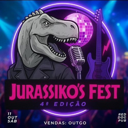 JURASSIKOS FEST 4 EDIÇÃO. - 11/10/25 | Natal
