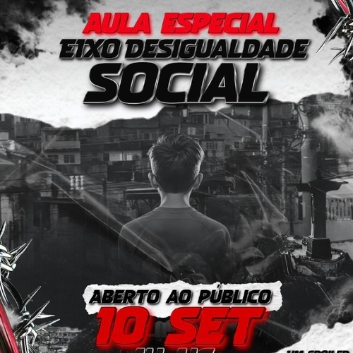 Spoiler Enem  Clínica de Redação ( eixo desigualdade social) - 10/09/25 | Natal
