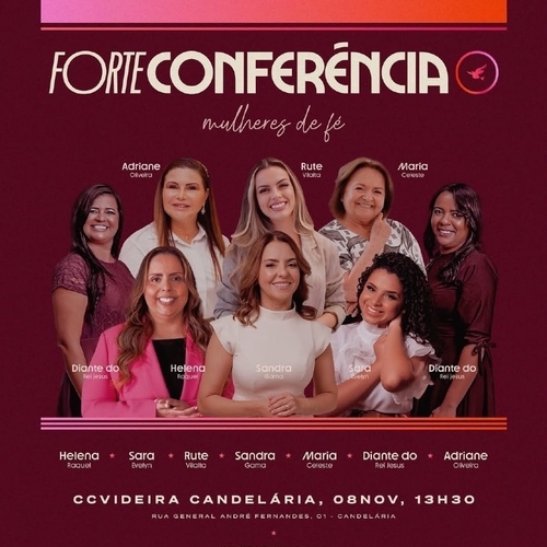 Conferência Mulheres de fé - Forte - 08/11/25 | Natal