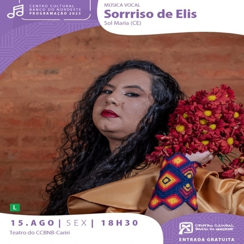 Sorrisos de Elis (Sol Maria- CE) - 15/08/25 | Juazeiro do Norte