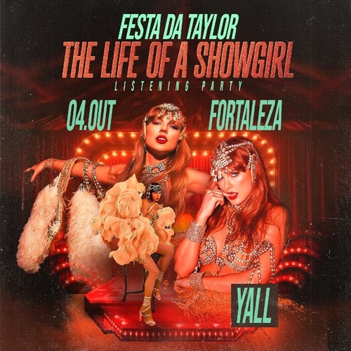 Festa da Taylor - The Life of a Showgirl em Fortaleza - 04/10/25 | Fortaleza