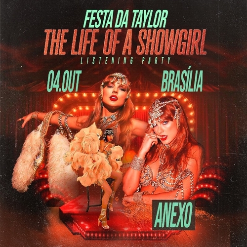 Festa da Taylor - The Life of a Showgirl em Brasília  - 04/10/25 | Brasília