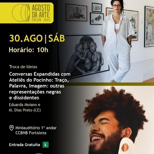 Conversas expandidas com Eduarda Moiano e M.Dias Preto - 30/08/25 | Fortaleza