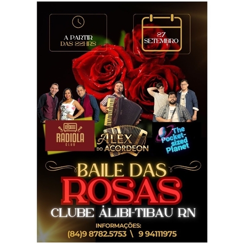 Baile das Rosas - 27/09/25 | Tibau
