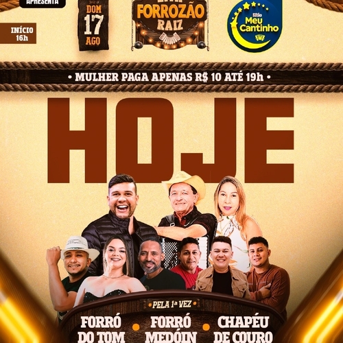 FORROZÃO DO MEU CANTINHO - 17/08/25 | Eusébio