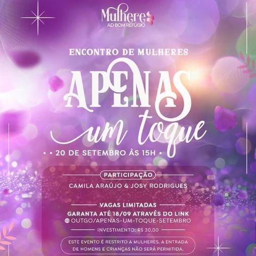 Apenas um Toque - Setembro - 20/09/25 | Natal