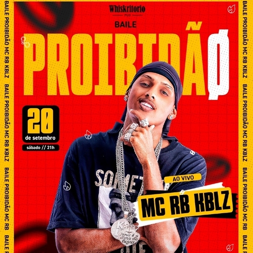 BAILE PROIBIDÃO KBLZ - WHISKRITORIO - 20/09/25 | Natal