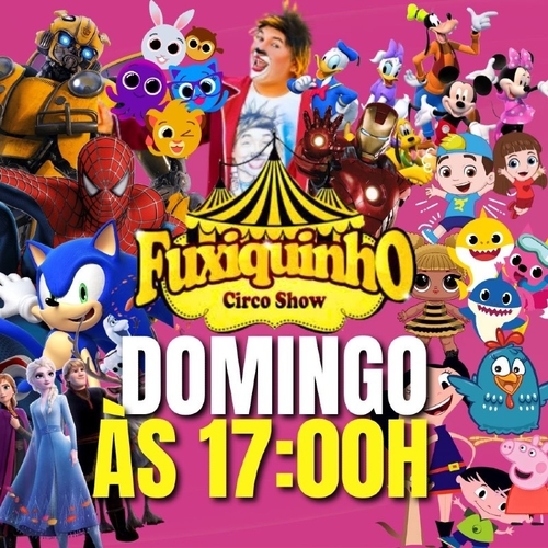FUXIQUINHO CIRCO SHOW 17:00h - 24/08/25 | Lajes
