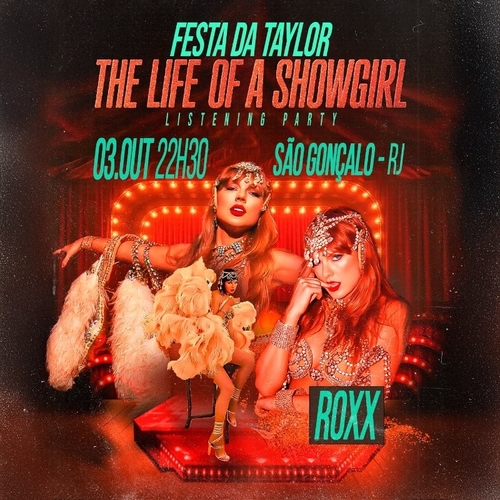 Festa da Taylor - The Life of a Showgirl em São Gonçalo  - 03/10/25 | São Gonçalo