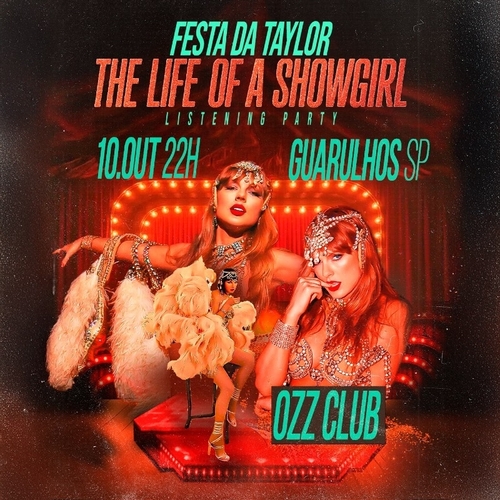 Festa da Taylor - The Life of A Showgirl em Guarulhos - 10/10/25 | Guarulhos