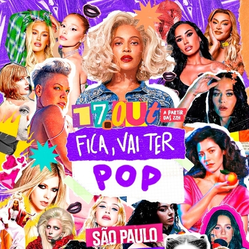 Fica, Vai Ter Pop! (+ pista 2: K-Pop) em São Paulo - 17/10/25 | São Paulo