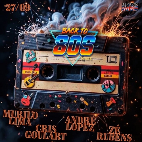 Back to 80 (20:30 abertura da casa) - 27/09/25 | Uberlândia