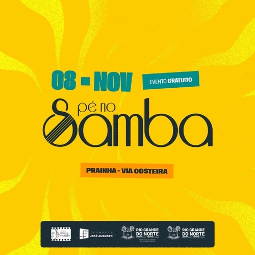 Pé no Samba - 08/11/25 | Natal