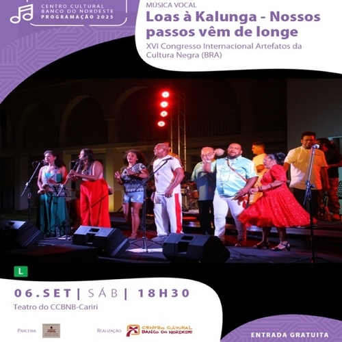 *Loas à Kalunga (CE)* - 06/09/25 | Juazeiro do Norte