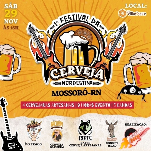 1 Festival da Cerveja Nordestina - 29/11/25 | Mossoró