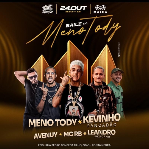 Baile Do Meno Tody - 24/10/25 | Natal