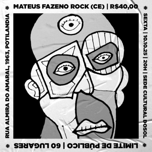 Mateus Fazeno Rock na sede Cultural Dosol - 10/10/25 | Natal