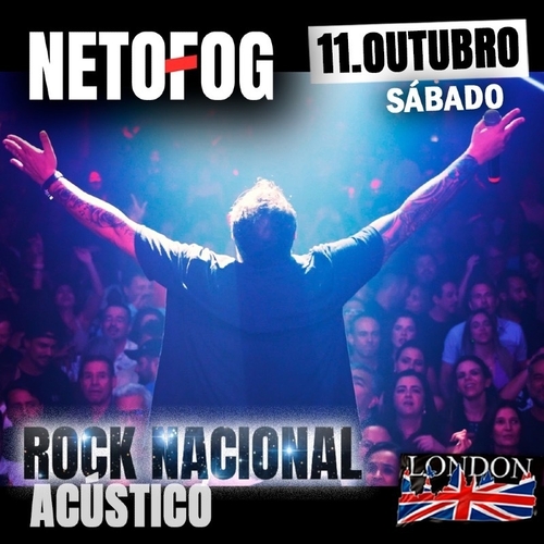 Neto Fog (20:30 horário de abertura da casa) - 11/10/25 | Uberlândia