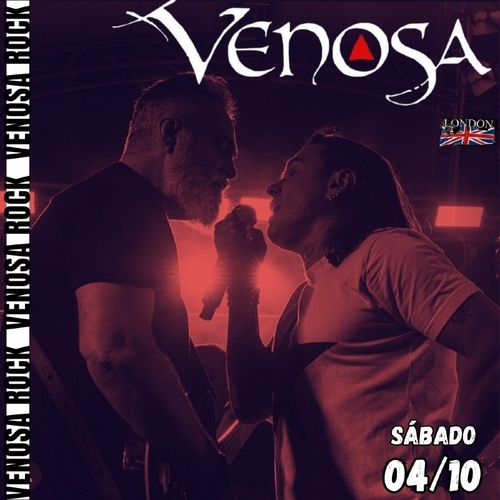 Venosa (20:30 abertura da casa) - 04/10/25 | Uberlândia
